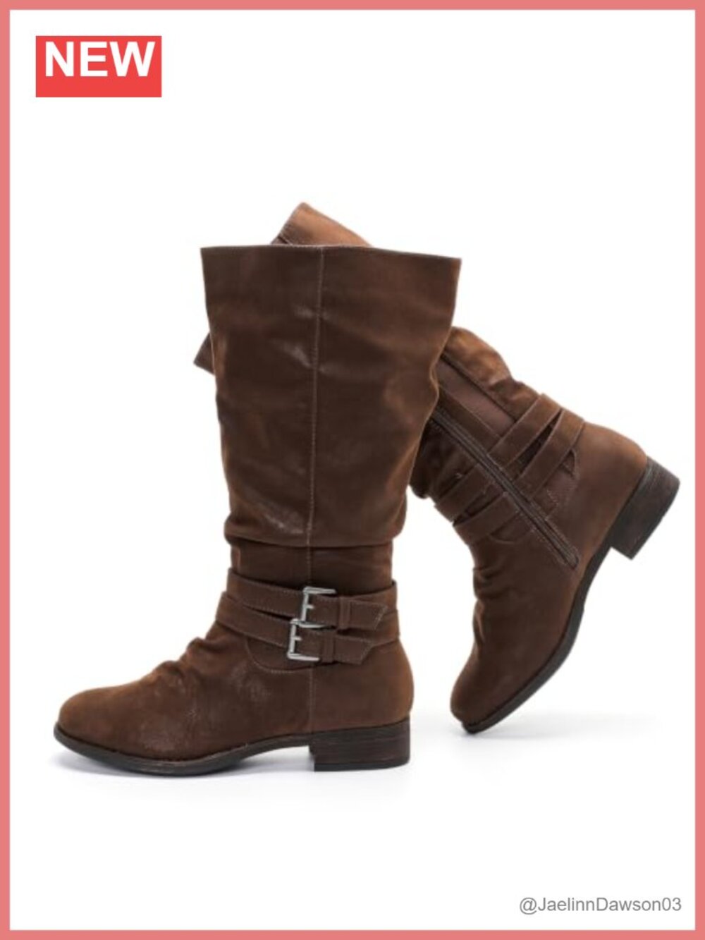 Extra Wide Calf Wide Width Round Toe Knee High Boots Faux Leather